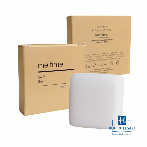 Preview: "me time" Seife 20g in Faltschachtel